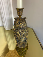 Owl Candlestick Holder