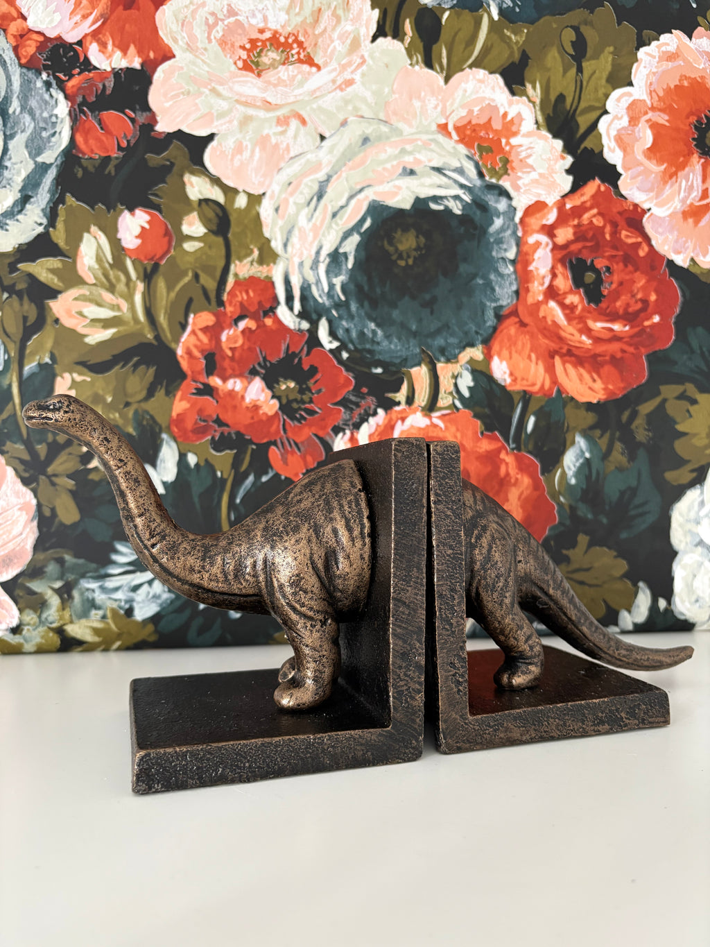 Dinosaur, Cast Iron Book ends
