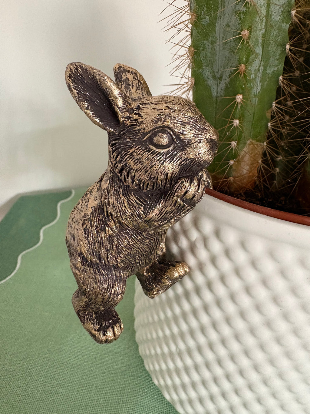 Pair of Bunny Pot Hangers