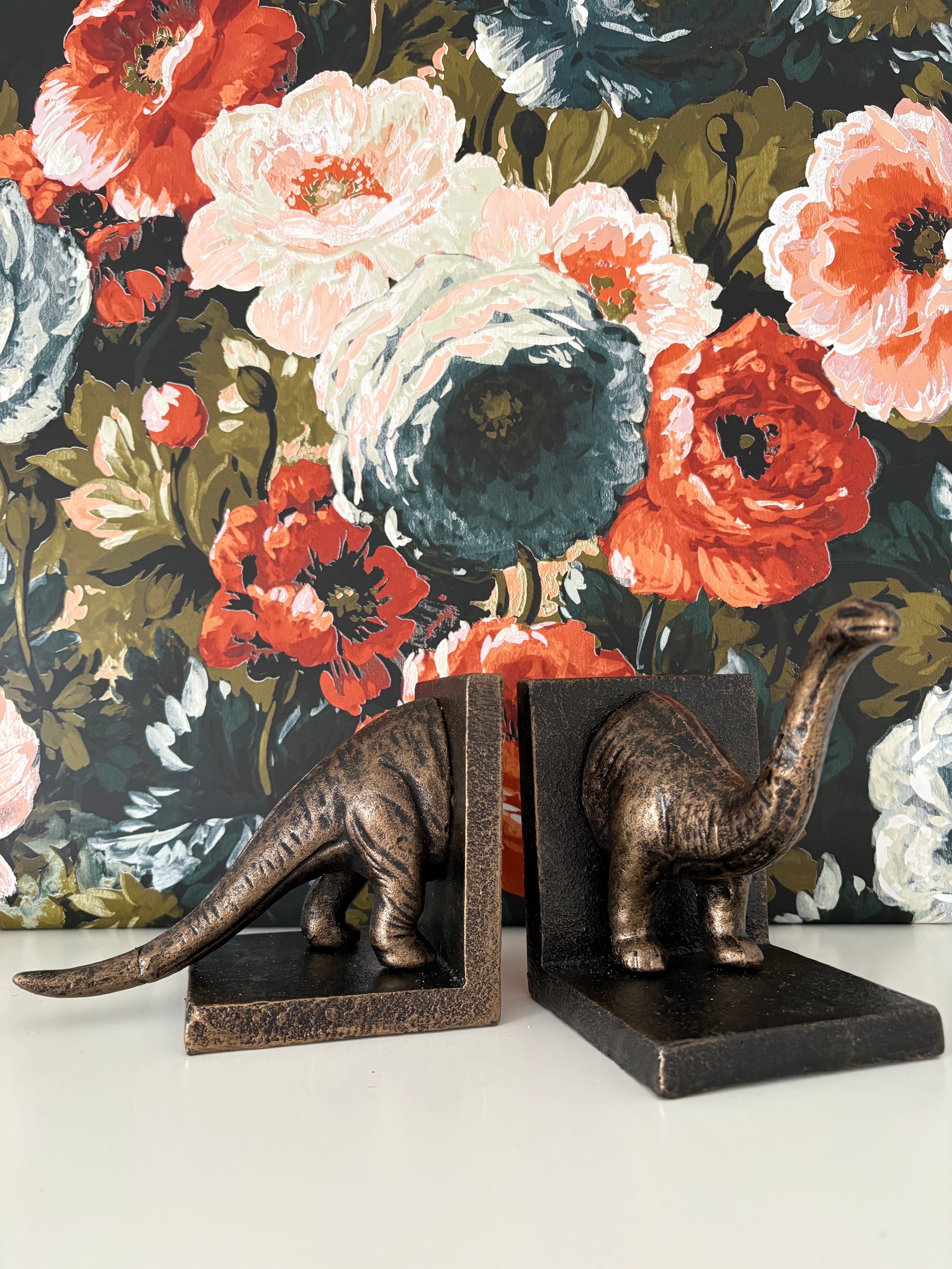 Dinosaur, Cast Iron Book ends