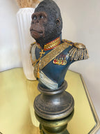 Gorilla in Blue Uniform