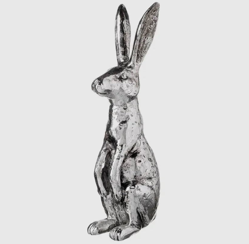 Pair of Silver Rabbits