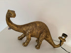 Antique Gold Brontosaurus Table Lamp