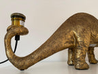 Antique Gold Brontosaurus Table Lamp