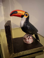 Toucan Book Ends, Cast Iron