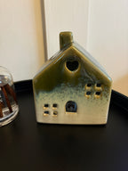 Green Ceramic LED House