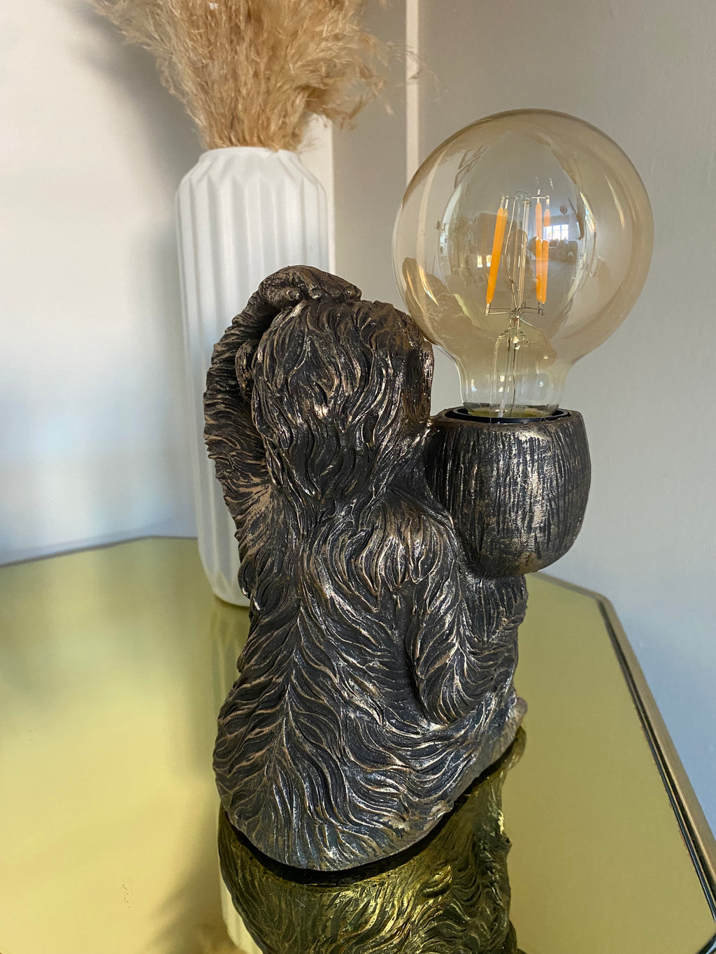 Curious Monkey Lamp