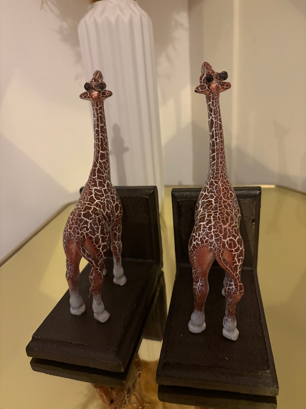 Giraffe Bookends
