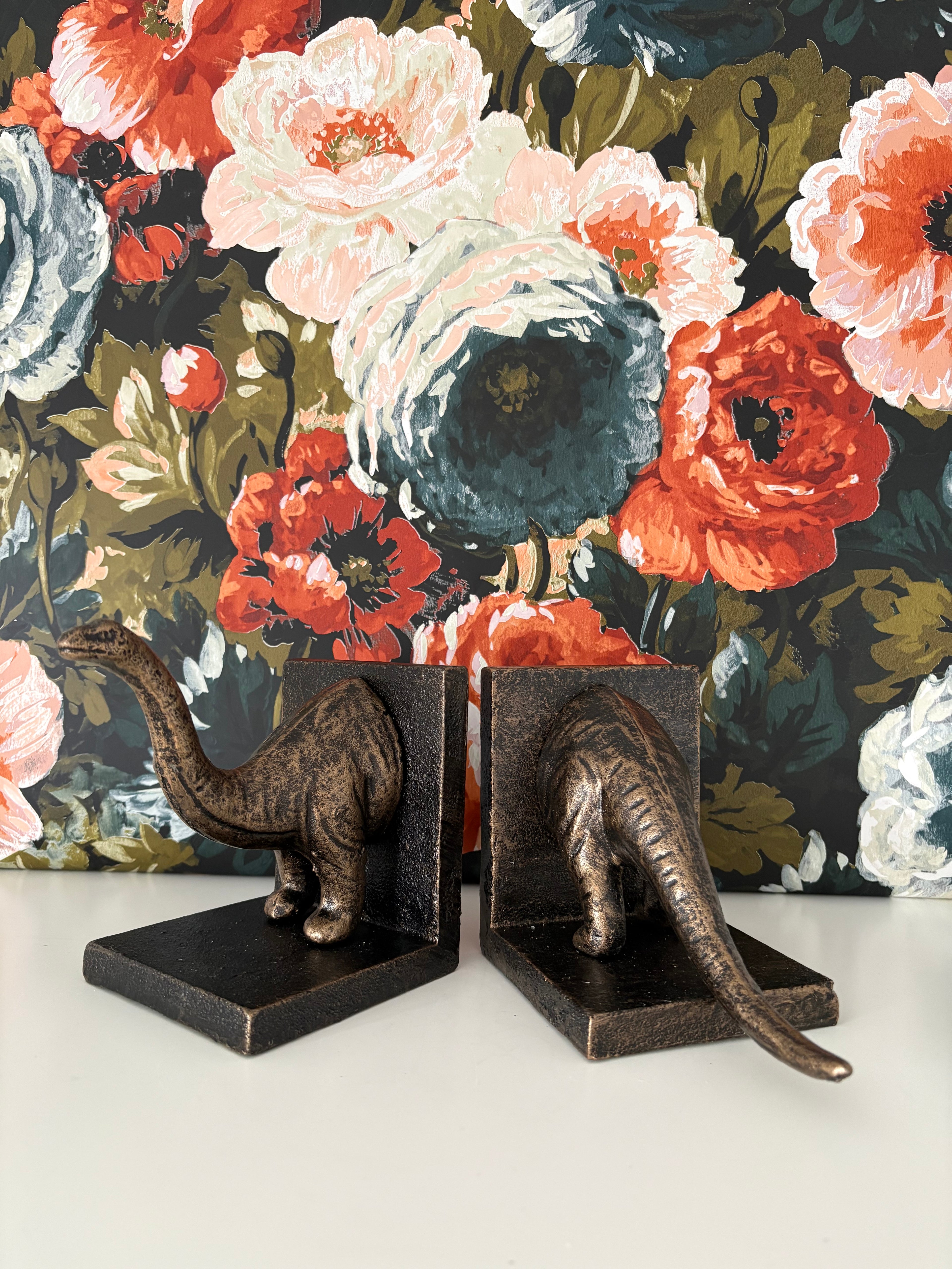 Dinosaur, Cast Iron Book ends