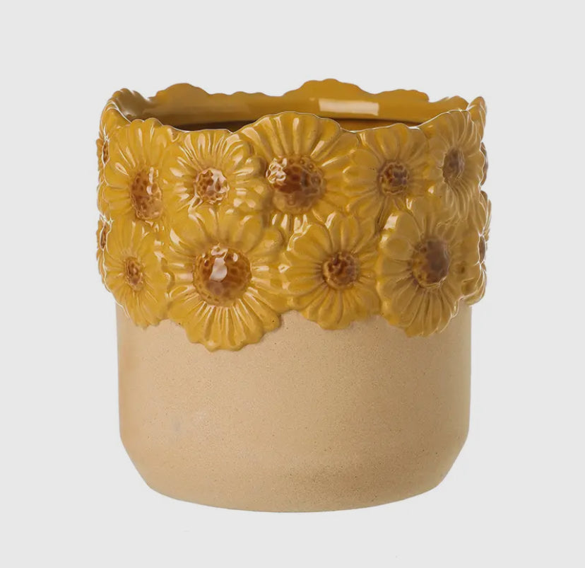 Sunflower Plant Pot