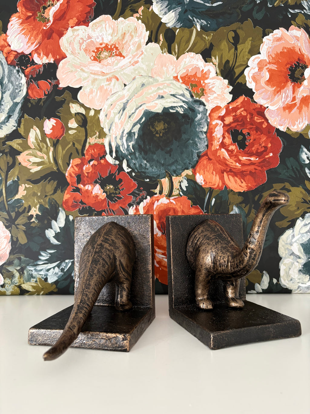 Dinosaur, Cast Iron Book ends