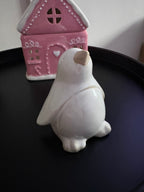 White Ceramic Penguin