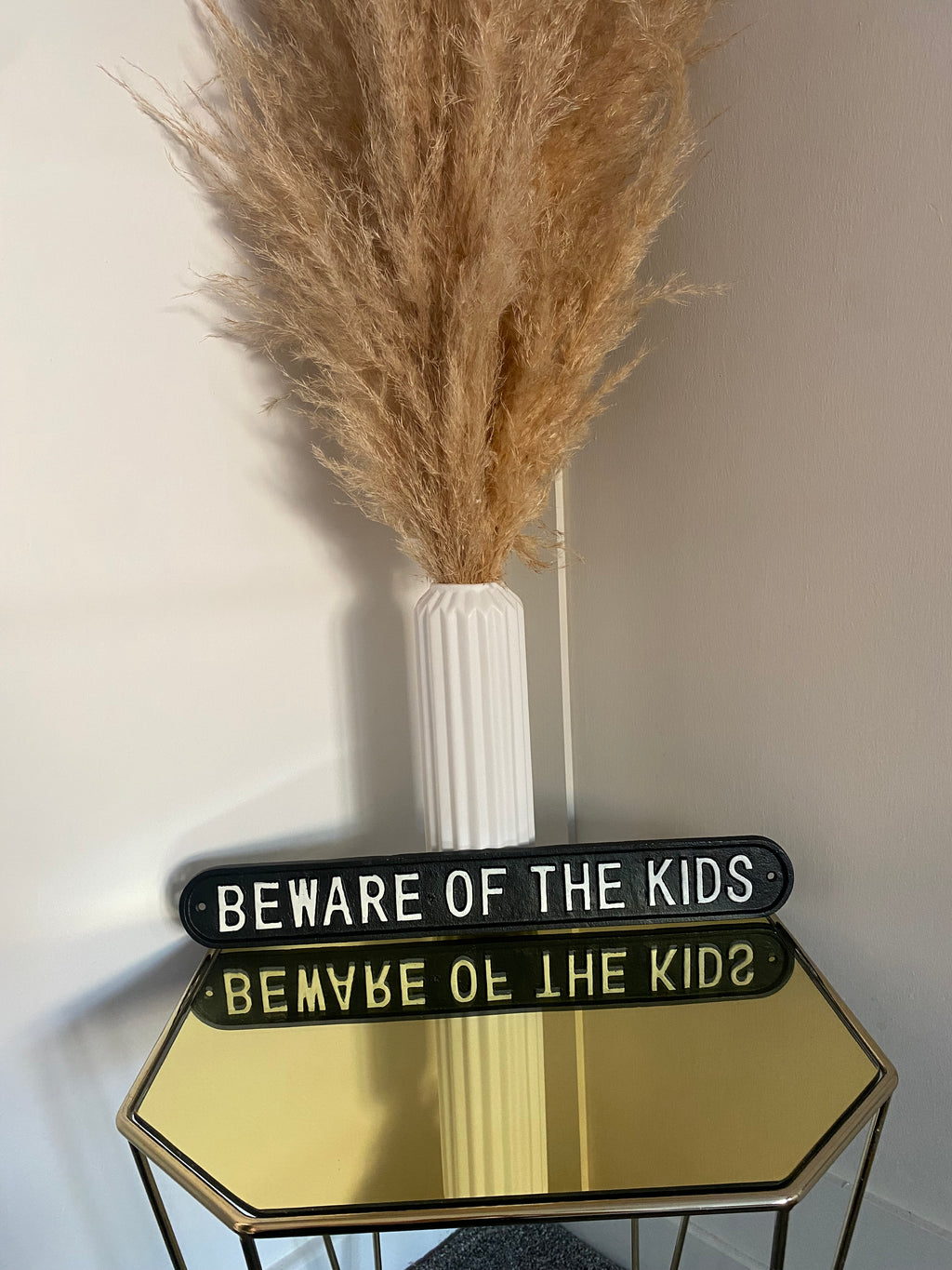 Beware of the Kids Sign