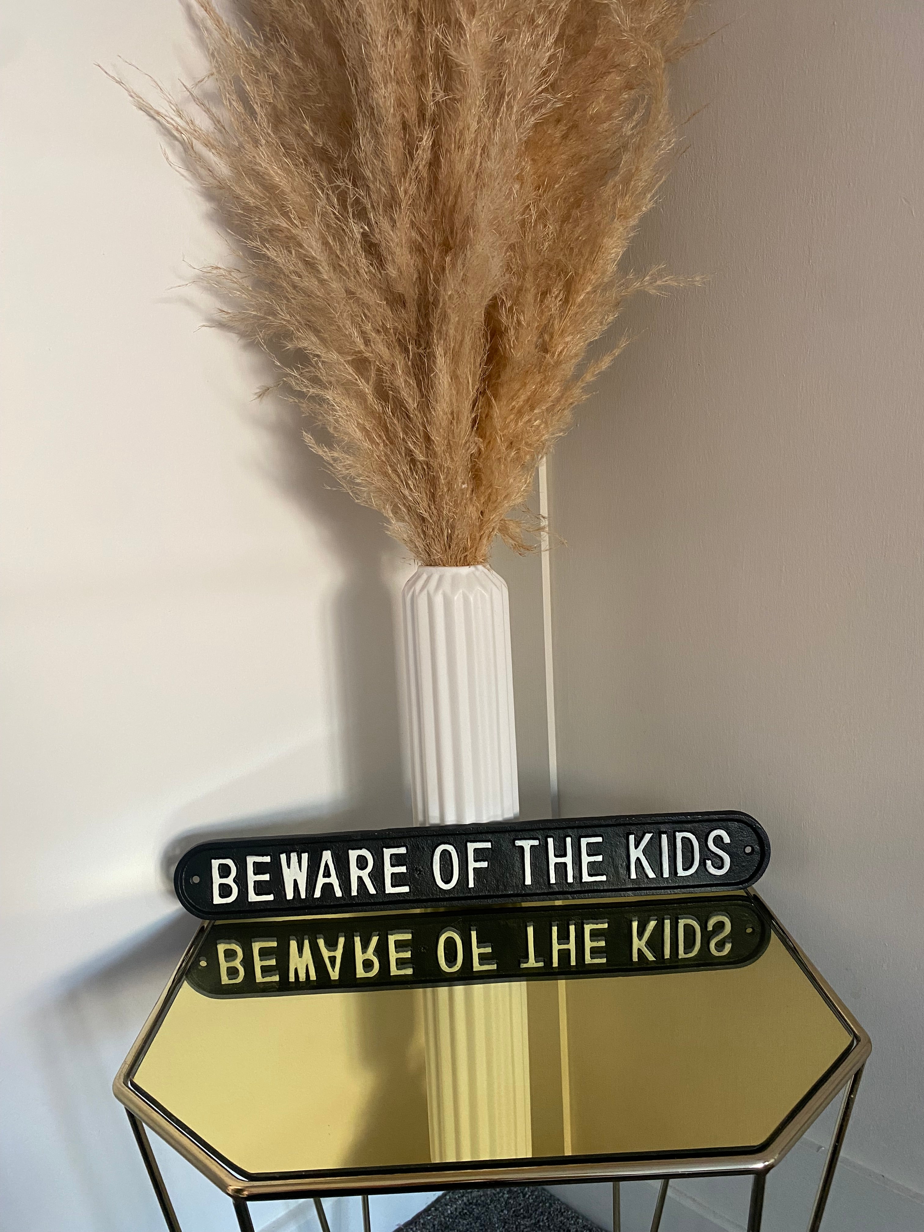 Beware of the Kids Sign