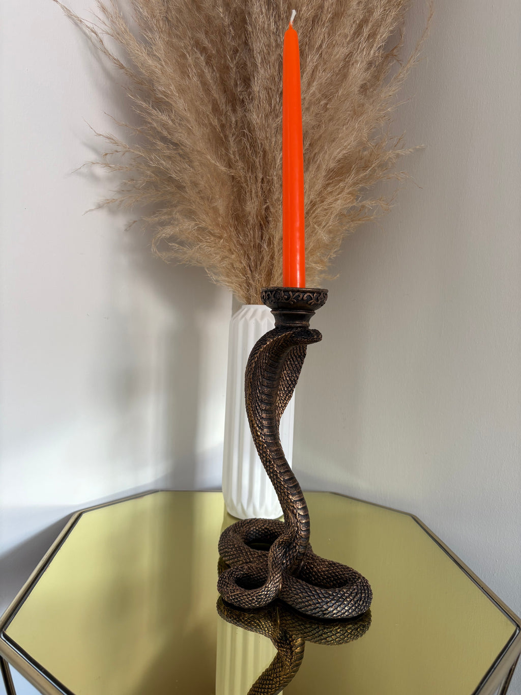 Cobra Candlestick Holder