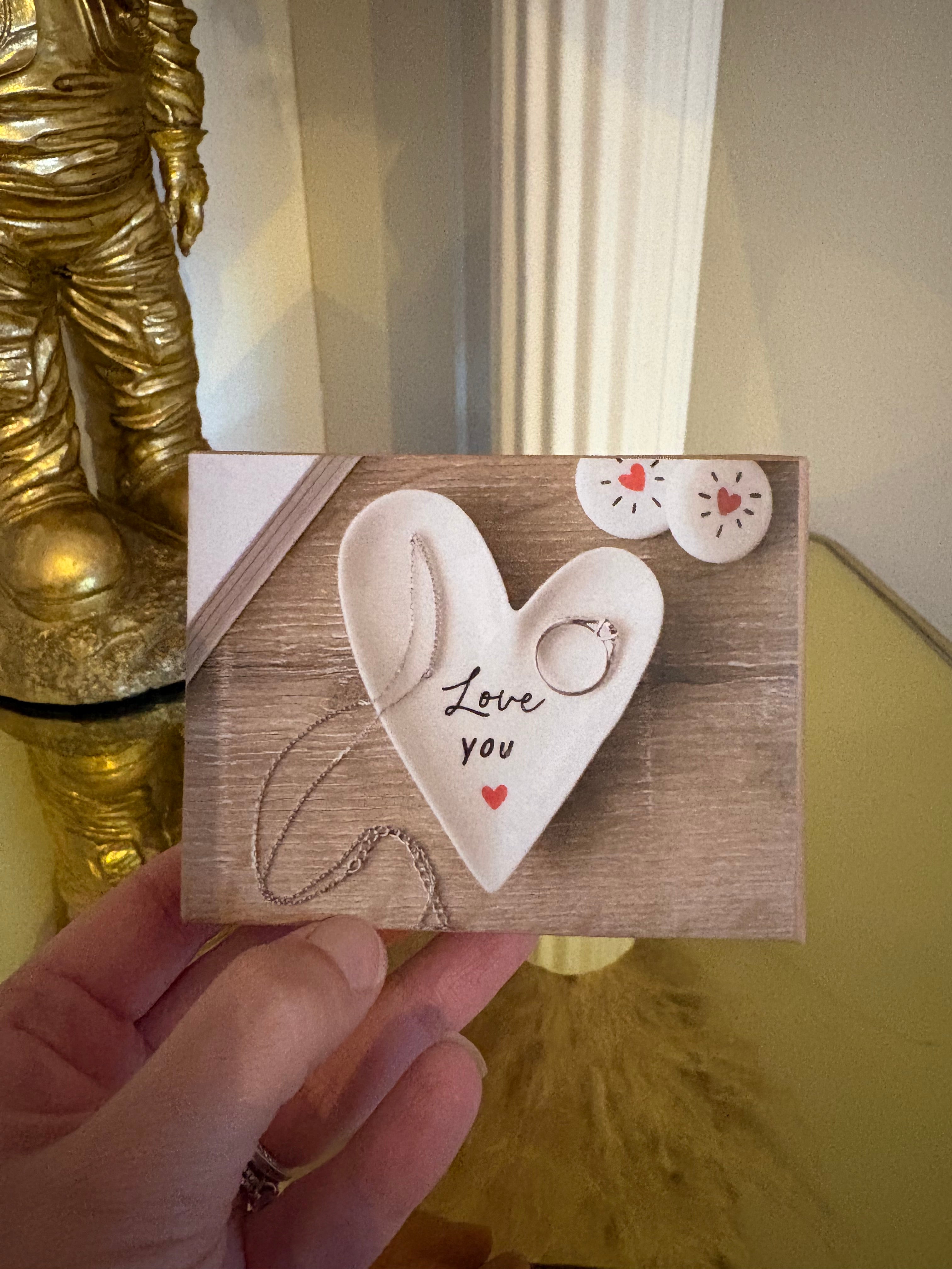 Love You Trinket Dish