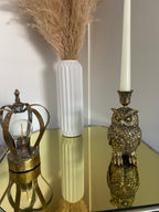 Owl Candlestick Holder