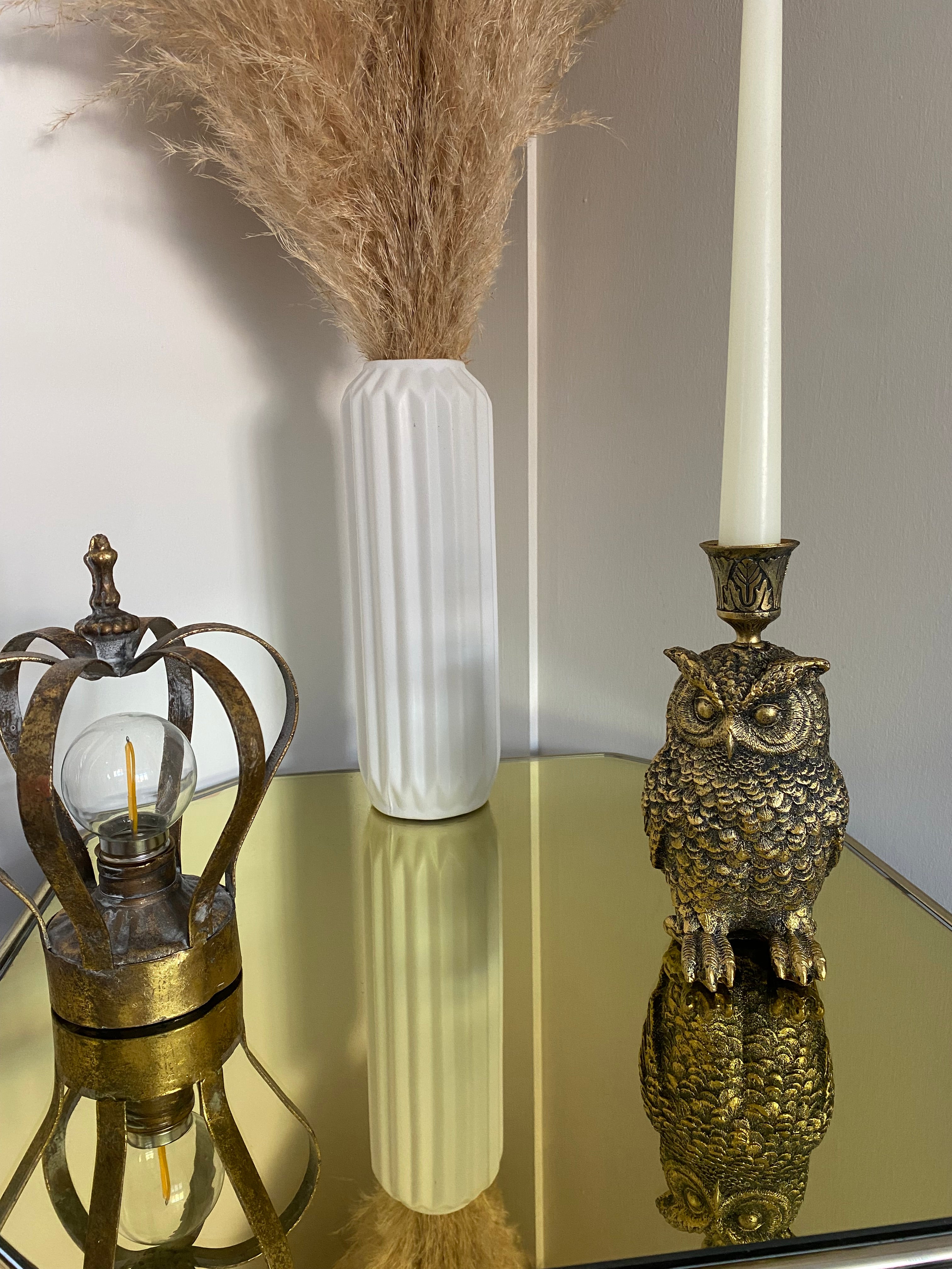 Owl Candlestick Holder