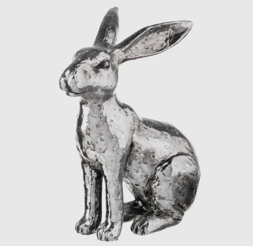 Pair of Silver Rabbits