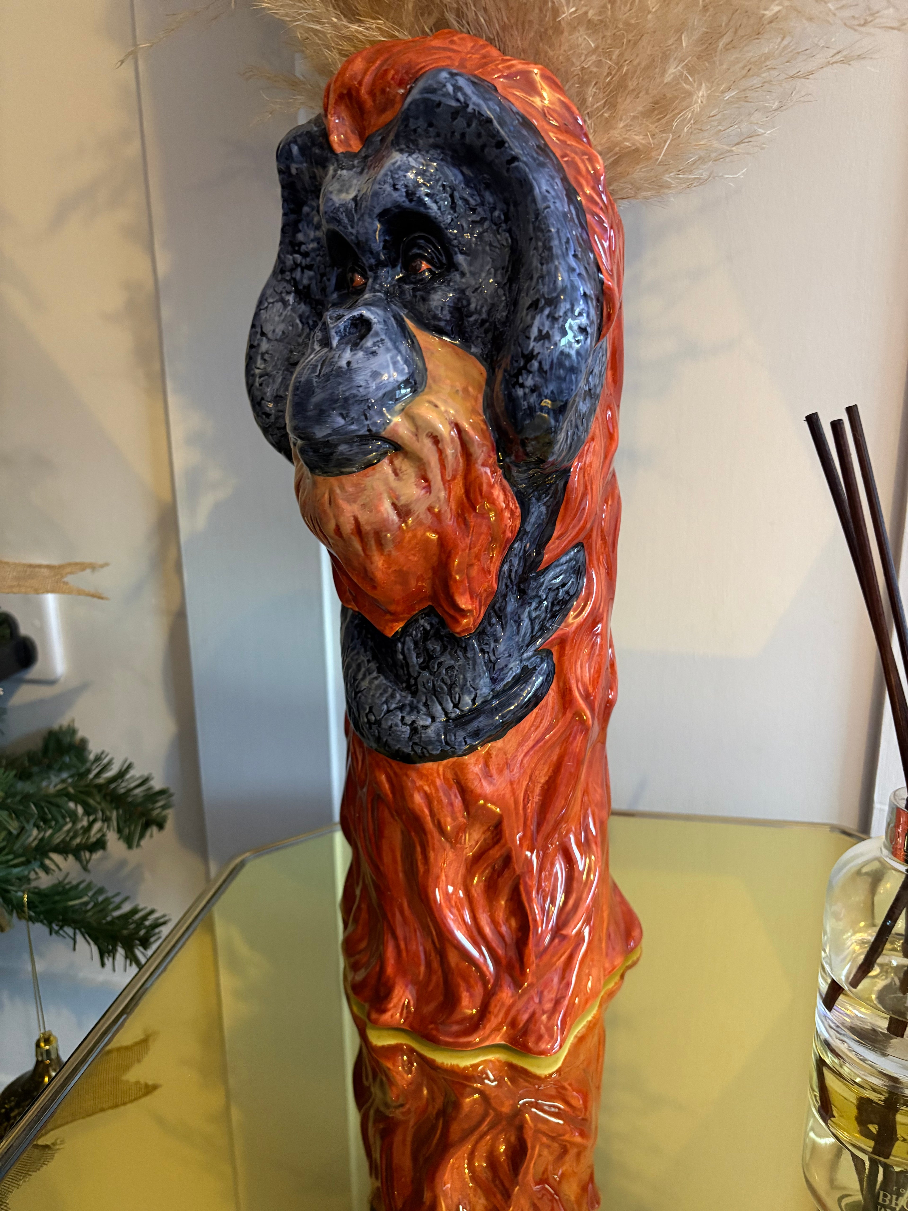 Orangutan Vase