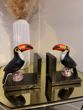 Toucan Book Ends, Cast Iron