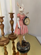 Lady Rabbit Clock