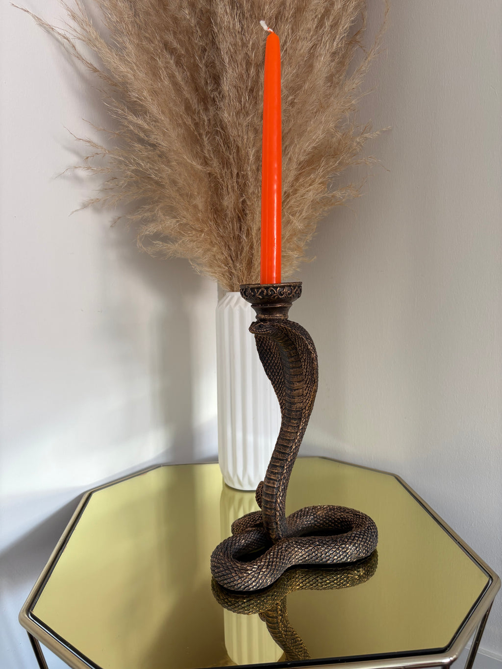 Cobra Candlestick Holder