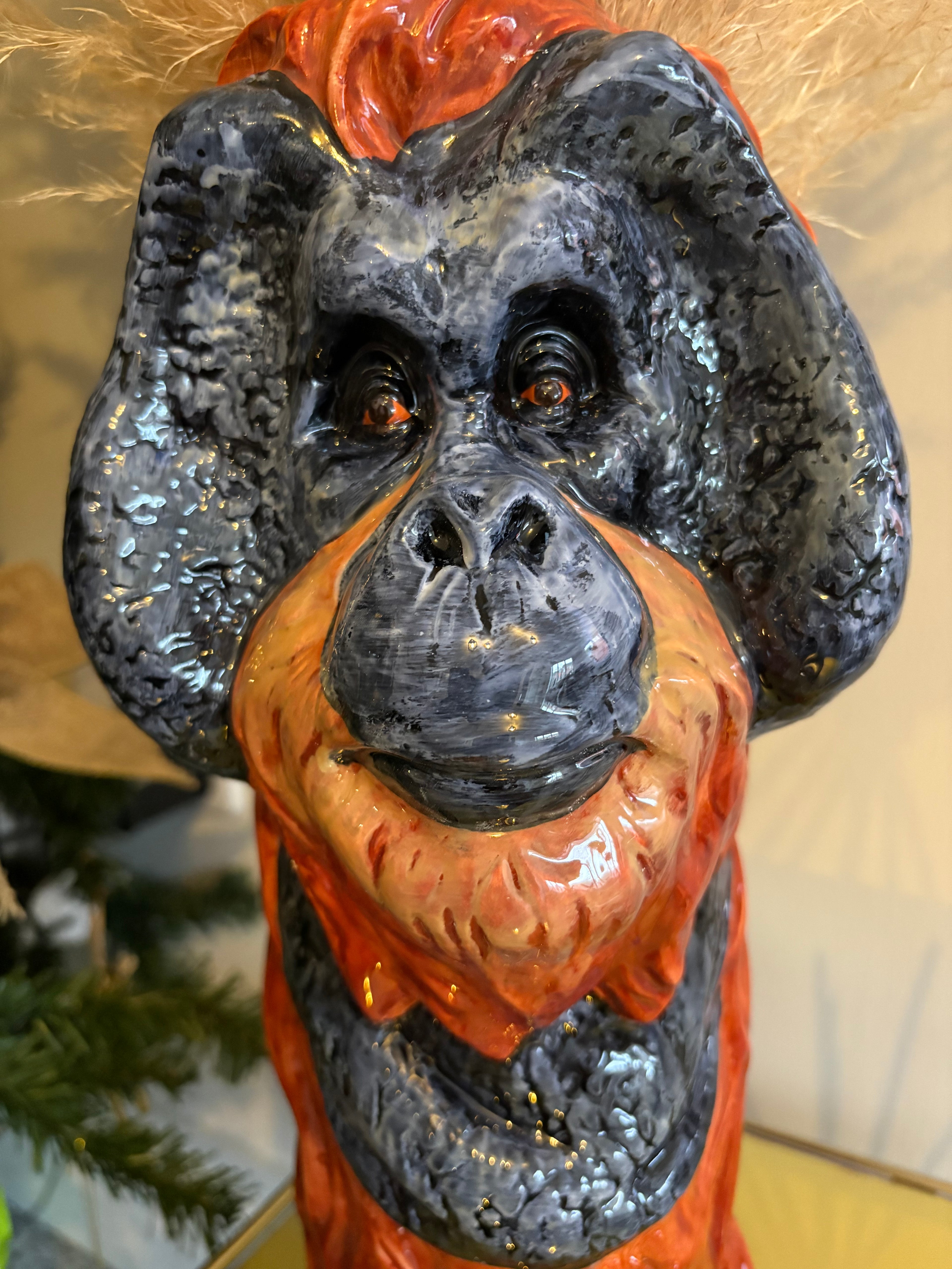 Orangutan Vase