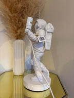 White Standing Astronaut Lamp